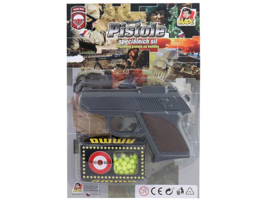 10714 - Pistole na kuličky, 12 cm