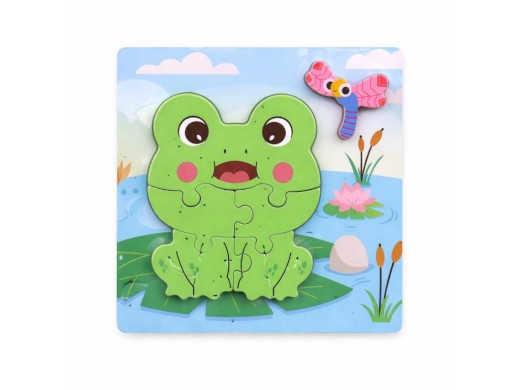 Puzzle zvířátka, 15 x 15 cm