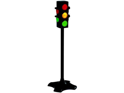 MADE Semafor na baterie s realistickými funkcemi 72cm