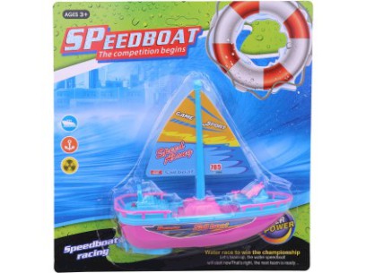 18671 - Plachetnice na baterie, 25 x 10 x 26 cm