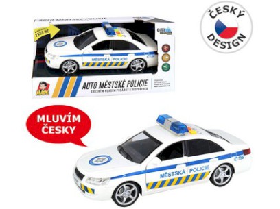 Made Auto Městská policie CZ design s českým hlasem