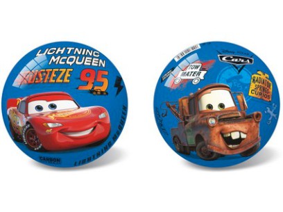 13402 - Míč Disney Cars modrý, 14 cm