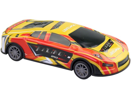 Auto sportovní, 6 ks v display boxu, 17,5 cm