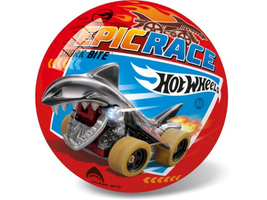10740 - Míč Hot Wheels, 14 cm