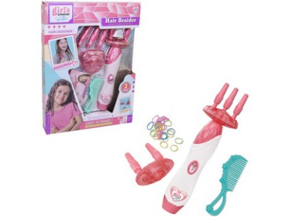 16099 - Souprava ke splétání vlasů, 25,8 x 5,2 x 33,8