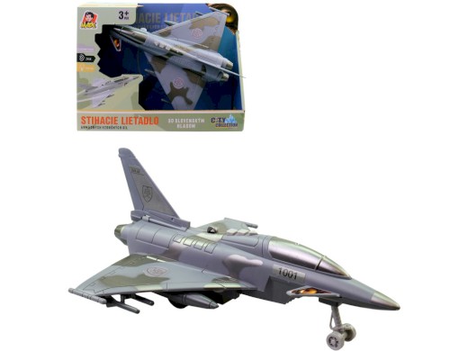 Made Stíhací letadlo SK na setrvačník na baterie se světlem a zvukem