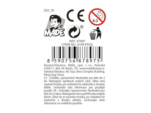 87897 - Žába 10 cm, 36 ks v boxu