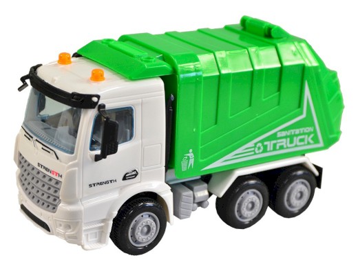 08124 - Auto popelářské na setrvačník, 16 cm