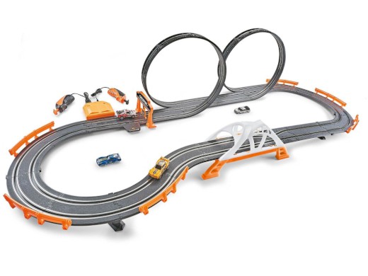 Autodráha, 145 x 60 x 32 cm, 520 cm, adapter/baterie