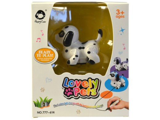 03364 - Pejsek, jezdící po namalované čáře