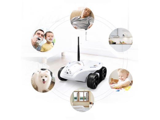 95226 - MaDe Agent s kamerou na ovládání, bílá