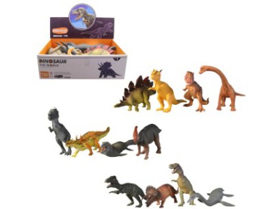 02398 - Dinosaurus, 12 ks v boxu, 23 cm