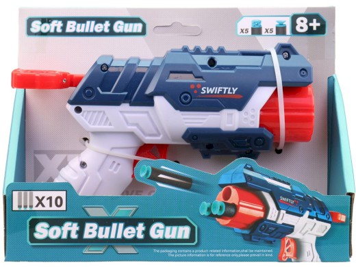 Pistole se střelkami, 22 cm