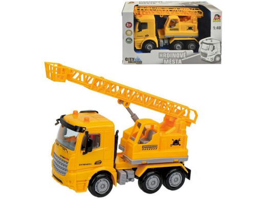 08117 - Auto stavební na setrvačník, 16 cm