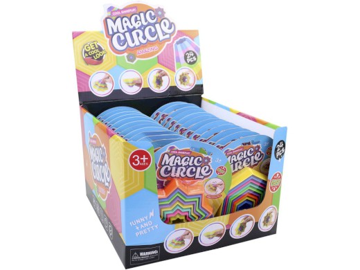 18066 - Magický kruh, 8 x 9 x 2 cm, 24 ks v display boxu