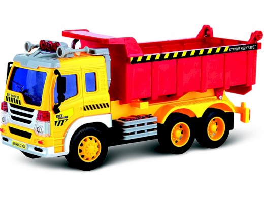 12581 - MaDe Auto stavební na baterie, nákladní