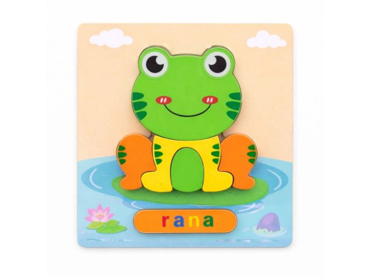 Puzzle dřevěné, 15 x 17,5 cm