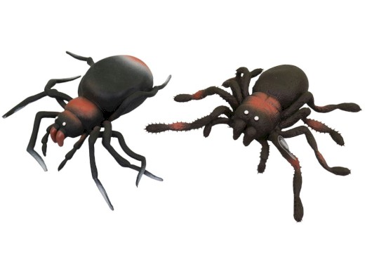 Zvířátko pavouk, 24 ks v display boxu, 13 cm