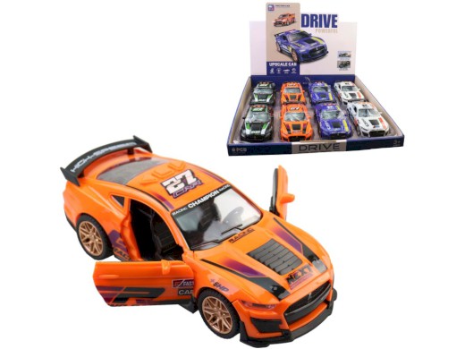 Auto, 8 ks v display boxu