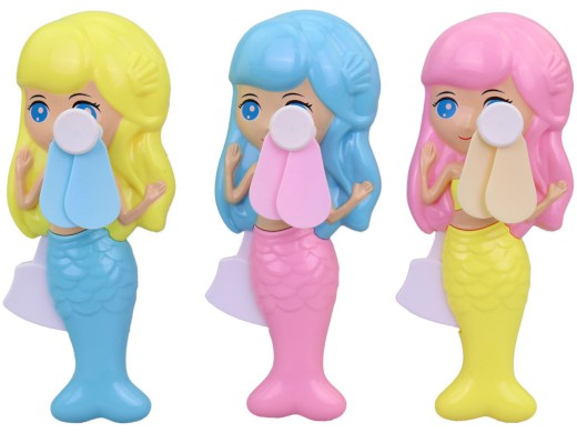 16024 - Větráček, mořská panna, 17 cm