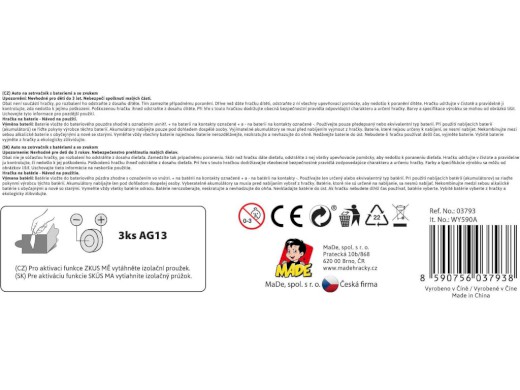 MaDe Ambulance na setrvačník