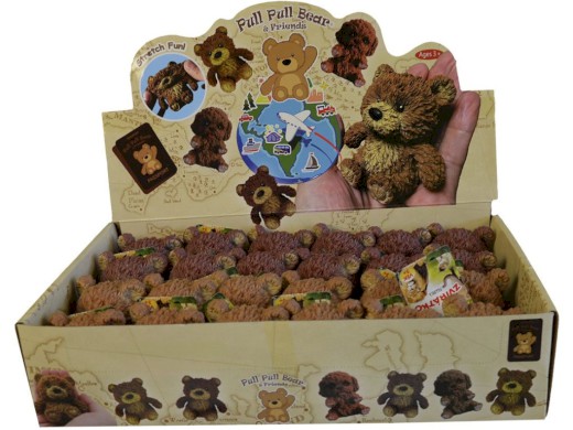 01426 - Medvěd softový, 8 cm, 24 ks v boxu