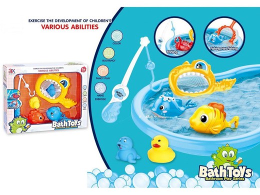 07654 - Hra rybičky, do vany