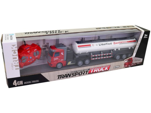 11610 - Auto cisterna na dálkové ovládání se světlem, 4 kanál, 34,5 cm