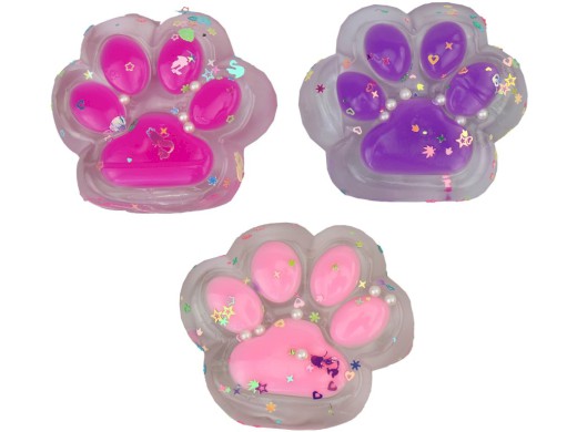 Tlapka v sáčku, 9cm, 12ks v boxu