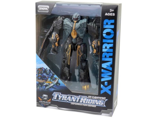 14026 - Robot - auto, měnící se, 12 x 12,5 cm