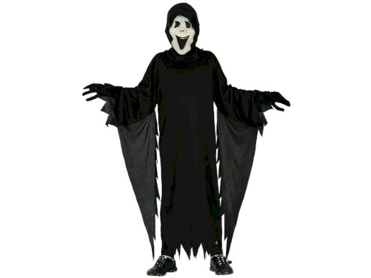 03832 - Šaty na karneval - démon, 110-120 cm