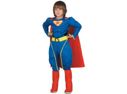 01816 - Šaty na karneval -  hrdina, 130-140 cm