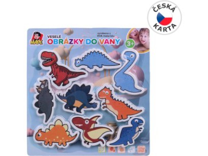 80237-15271 15271 - Dinosauři do vany, soft, 29 x 1 x 31 cm