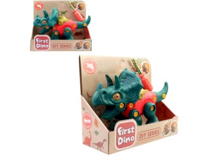 Dinosaurus k sestavení, s bateriemi
