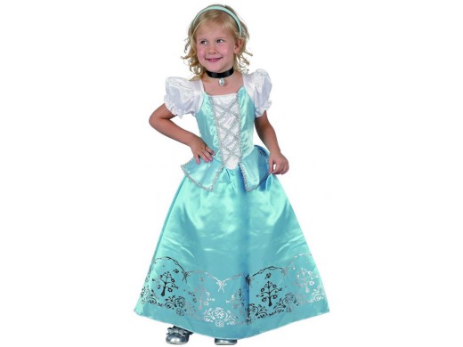 03821 - Šaty na karneval - princezna, 92-104 cm