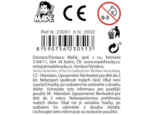 Hlavolam, 24 ks v display boxu