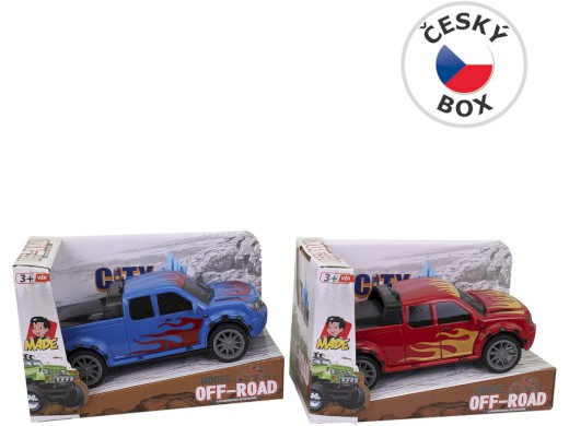 16724 - Auto off - road, 2 barvy, 15,5 x 5,5 x 7 cm