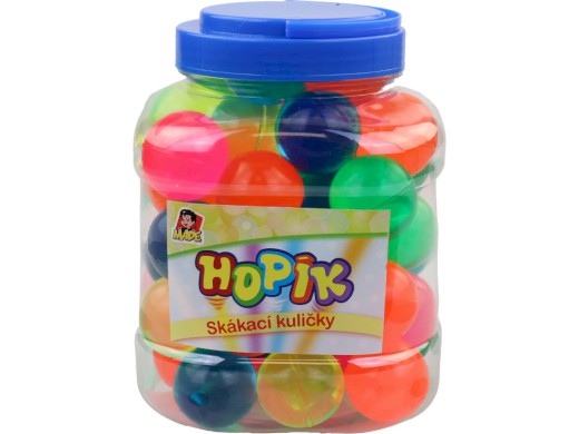 Hopskulka průhledná, 38 mm