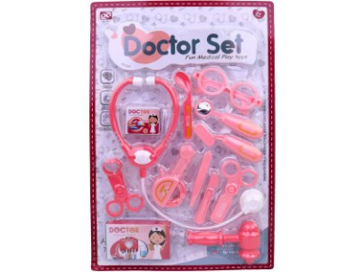 Doktorská sada, růžová