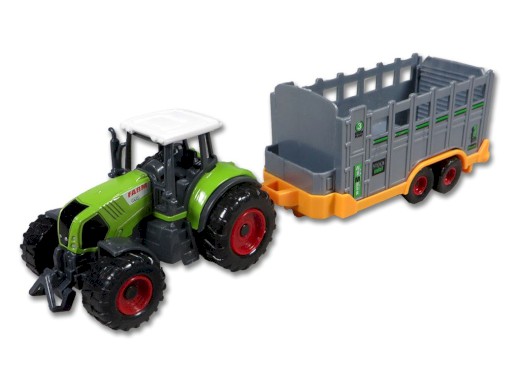 90773 - Traktor s přívěsem 27 cm
