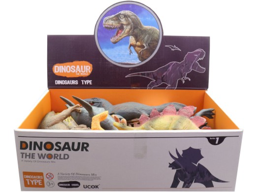 02398 - Dinosaurus, 12 ks v boxu, 23 cm