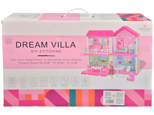 12122 - Dům s příslušenstvím, 52 x 51 x 27 cm