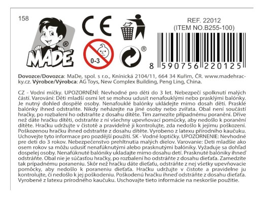 Vodní bomby v sáčku