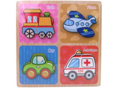 20380 - Dřevěné puzzle, 30 x 30 cm