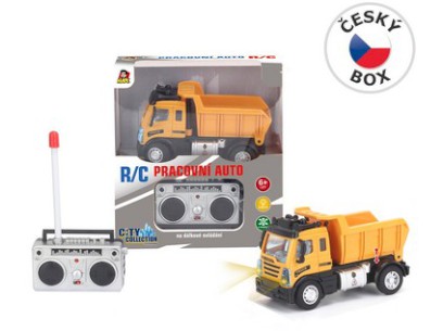 08444 - Auto stavební, na dálkové ovládání, 4 kanál, 17 x 16 x 7 cm