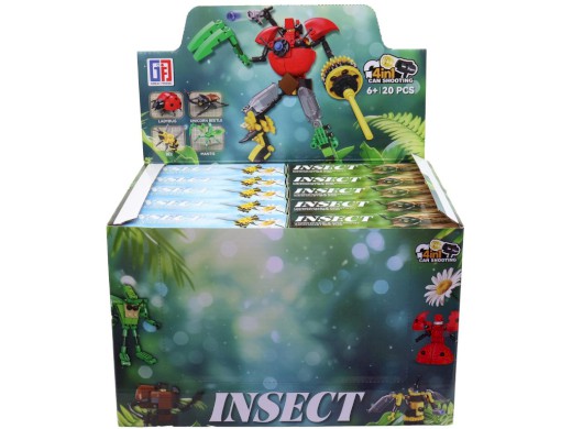 Hmyz, 20 ks v display boxu