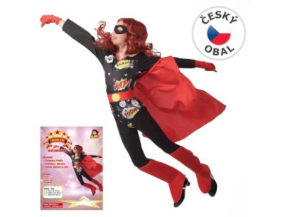 73083-09613 09613 - Šaty na karneval - hrdina, 120 - 130 cm