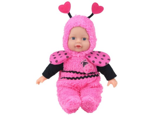 03704 - Panenka zvířátko, 33 cm