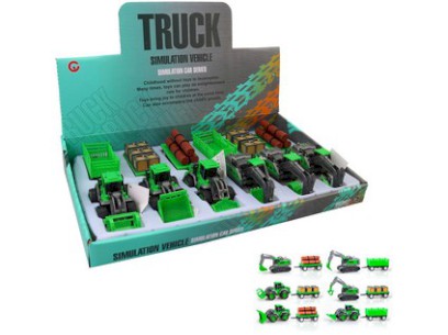 14980 - Dopravní prostředky na setrvačník, 23 cm