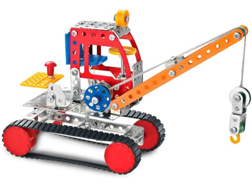 17958 - Malý mechanik jeřáb, 204 ks